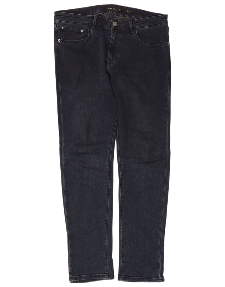 Jeansy męskie Massimo Dutti EU 40 Medium W31 L29 Granatowa bawełna
