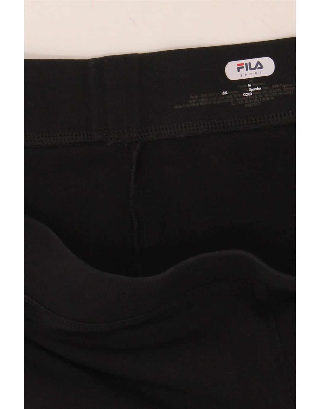 FILA Womens Tracksuit Trousers UK 16 Large  Black Vintage Fila and Second-Hand Fila from Messina Hembry 