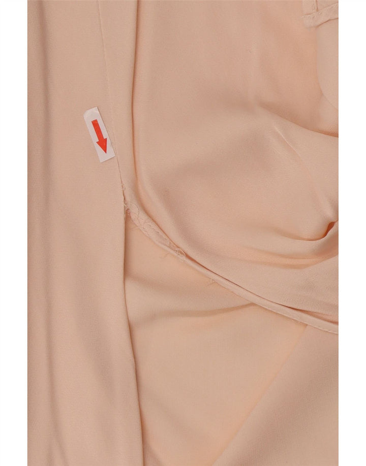 Damska spódnica maxi Warehouse UK 12 Medium W28 Beżowa wiskoza