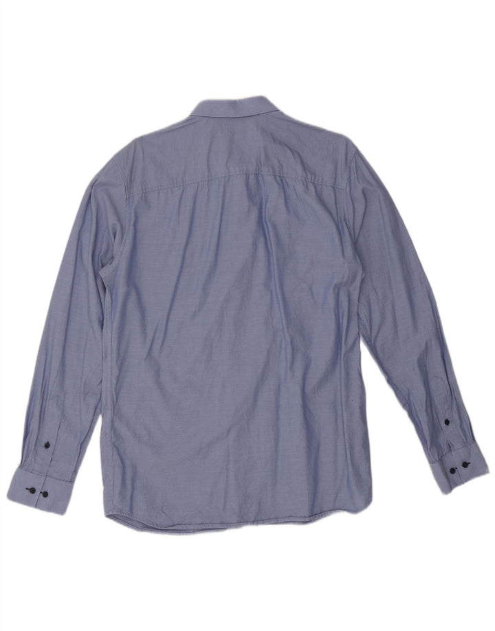 Koszula męska Jack & Jones, rozmiar 42, duża, niebieska, bawełniana