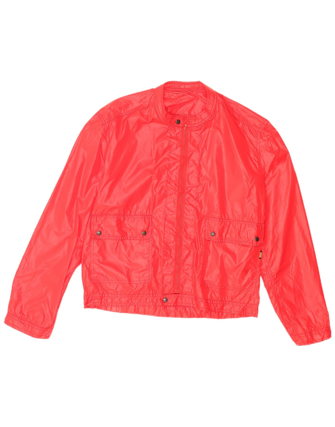 Damska kurtka bomberka vintage UK 18 XL czerwona