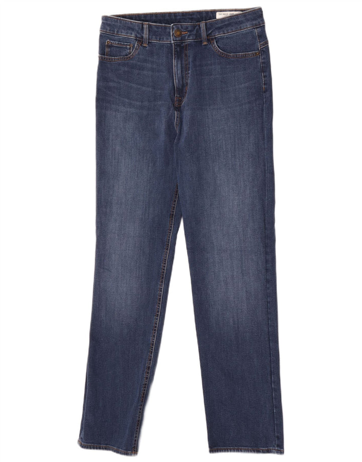 Marks & Spencer Damskie The Magic Slim Jeans UK 12 Medium W30 L30 Niebieski