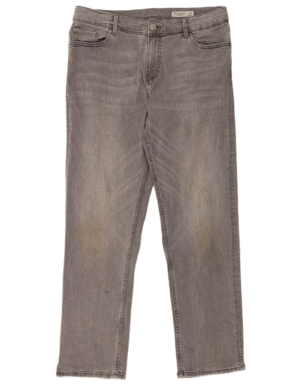 Marks & Spencer Damskie The Sienna Straight Jeans UK 14 Medium W32 L28 Szare