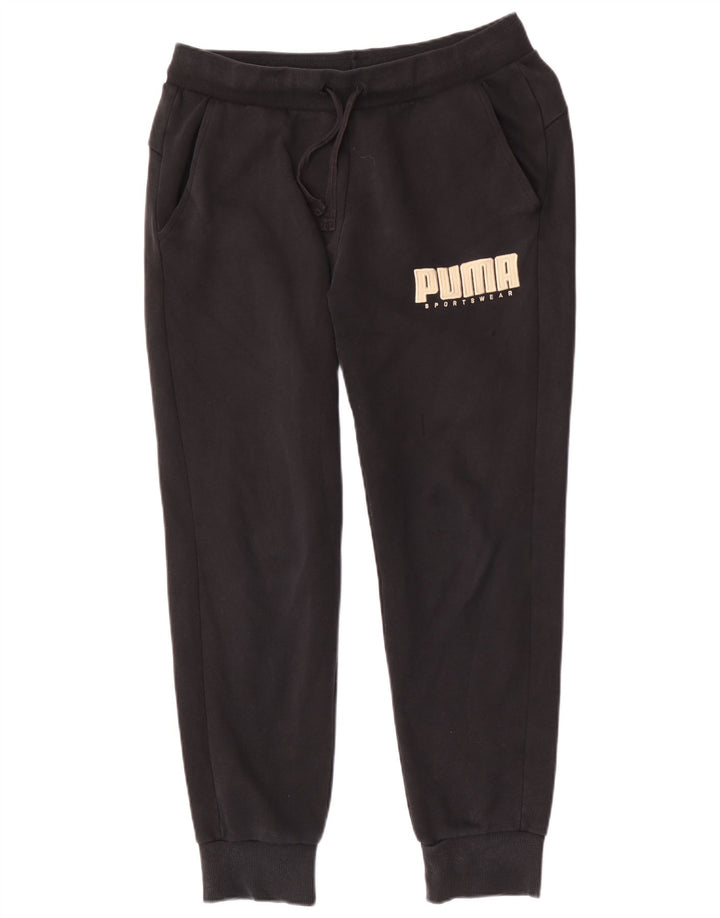 Damskie spodnie dresowe Puma Graphic Joggers UK 14 Medium Black