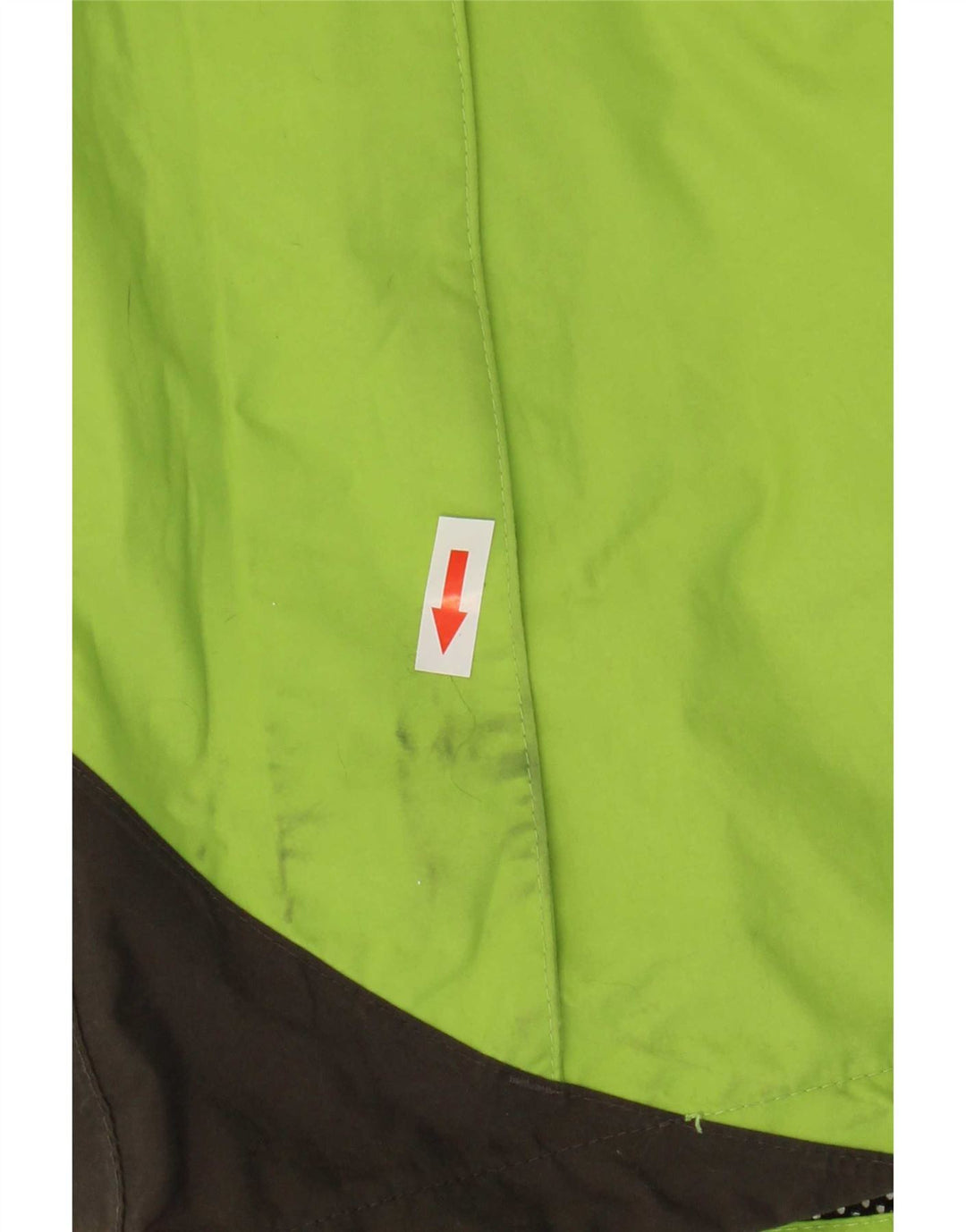 Damska kurtka przeciwdeszczowa Jack Wolfskin z kapturem UK 12/14 w kolorze średniej zieleni