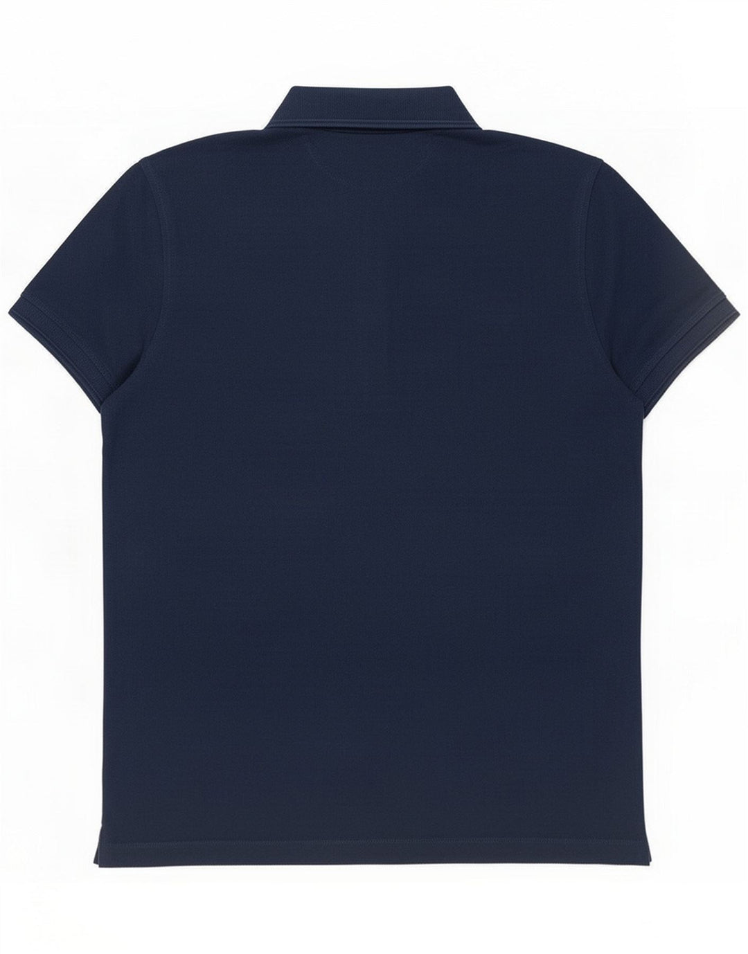 Męska koszulka polo Massimo Dutti, średni granatowy, bawełniany