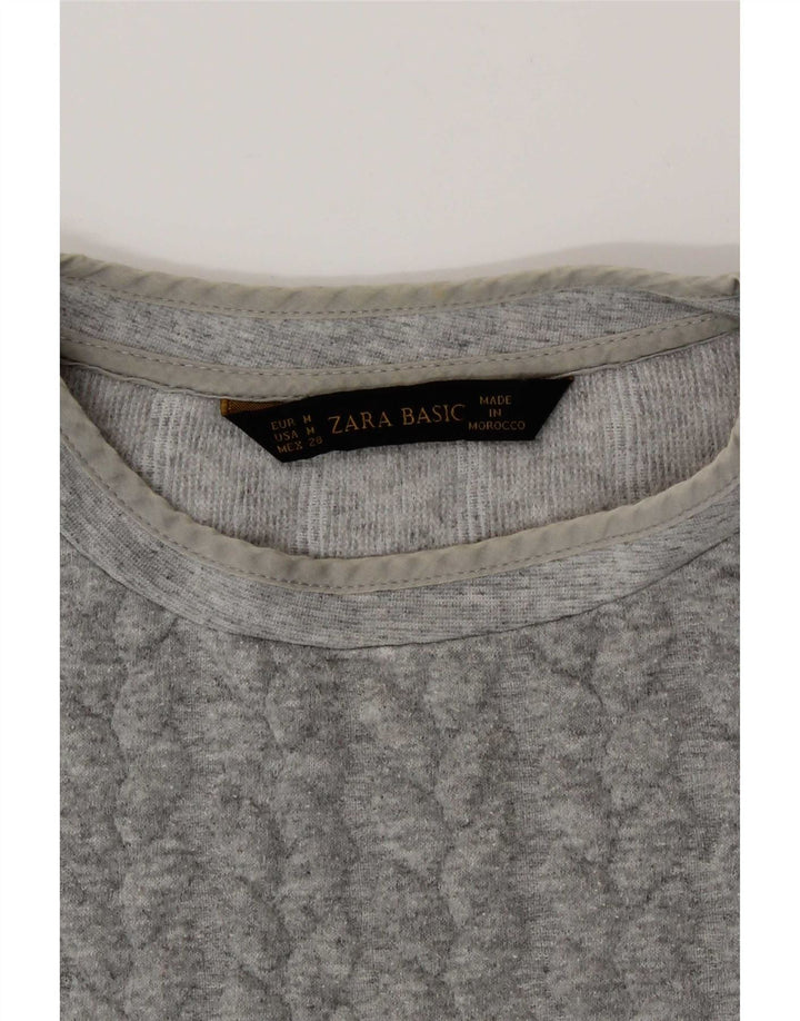 Bluza damska Zara Sweter UK 14 Średni Szary