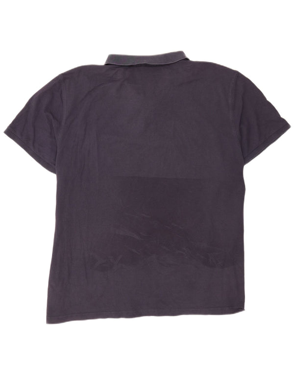 Męska koszulka polo o regularnym kroju Gant, granatowa, 5XL