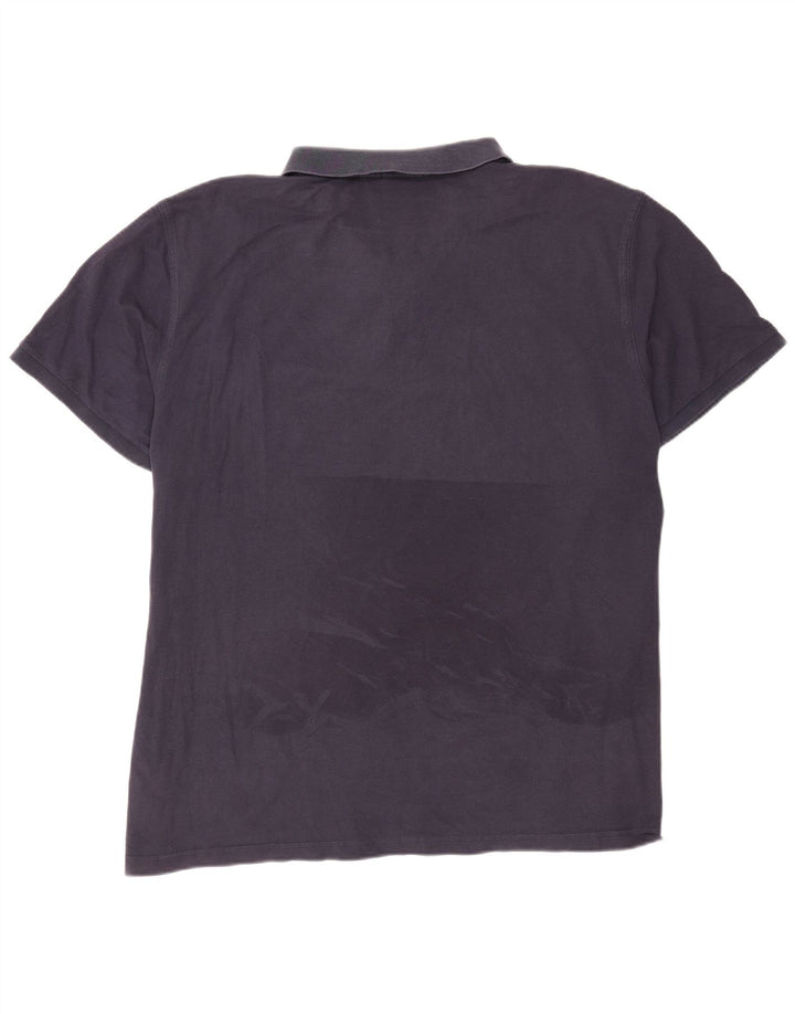 Męska koszulka polo o regularnym kroju Gant, granatowa, 5XL