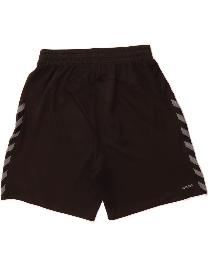 HUMMEL Mens Sport Shorts Small  Black Polyester Vintage Hummel and Second-Hand Hummel from Messina Hembry 