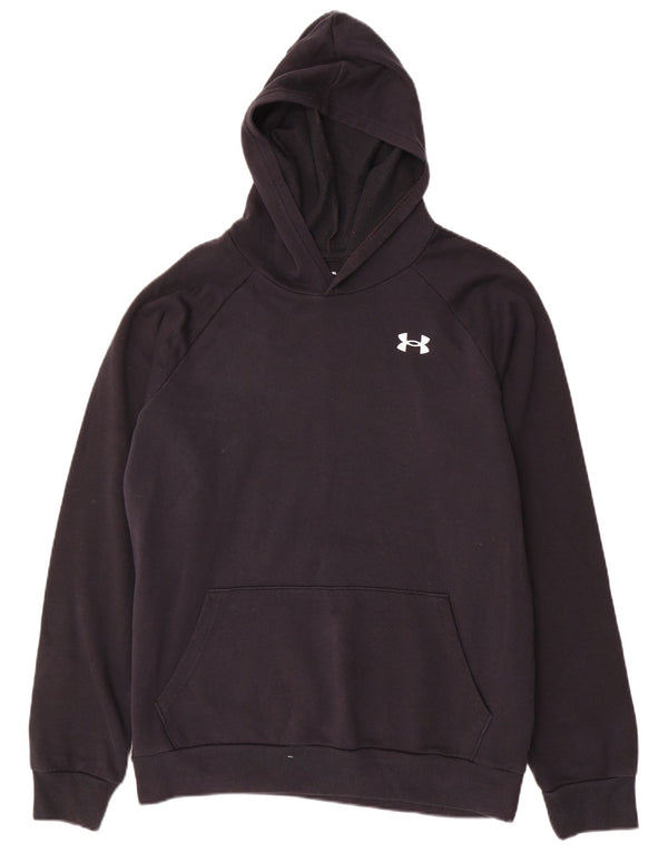 UNDER ARMOUR Chłopięcy sweter z kapturem 13-14 lat XL, czarny, bawełniany