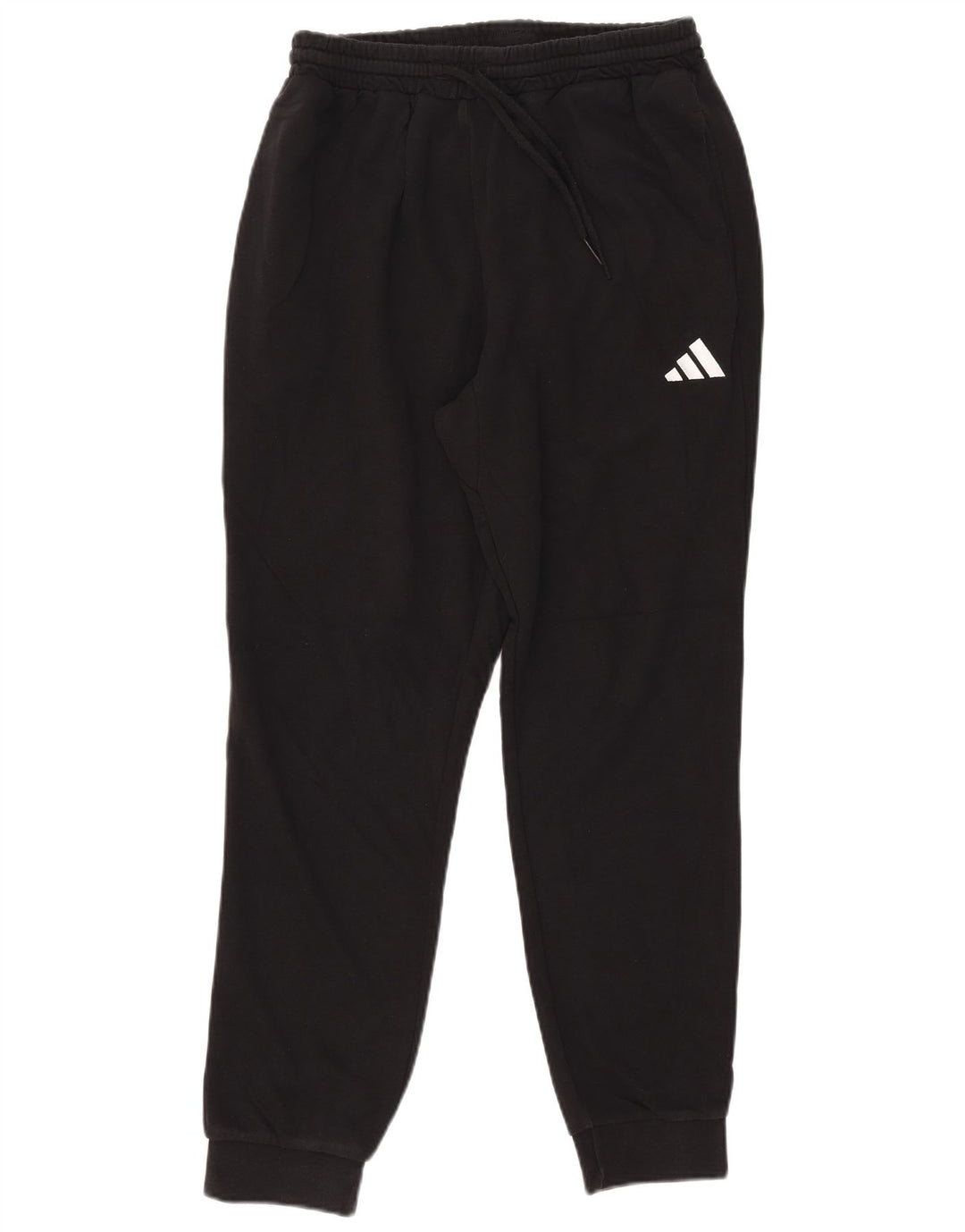 Męskie spodnie dresowe Adidas, średnie czarne, bawełniane