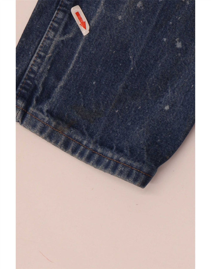 Męskie proste dżinsy Wrangler W36 L32 Niebieskie bawełniane