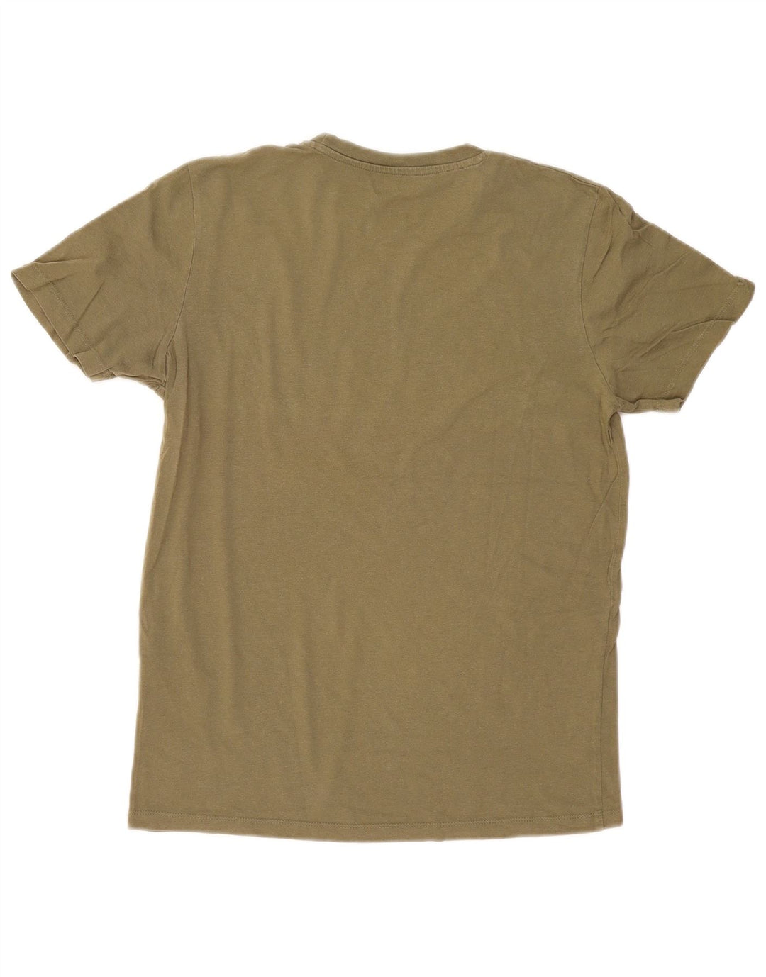 Męska koszulka z grafiką Jack & Jones, średnia, bawełniana khaki