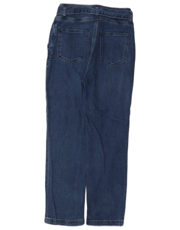 Damskie jeansy z wysokim stanem Boden UK 6 XS W26 L24 Niebieskie bawełniane