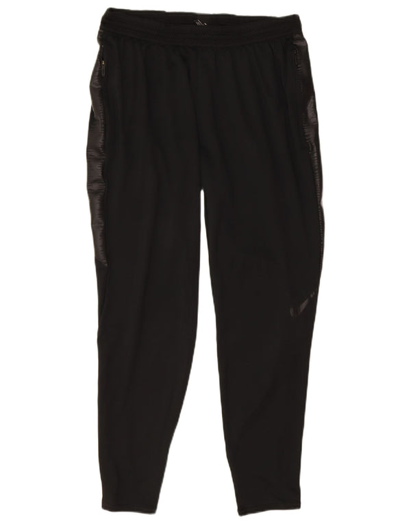 Damskie spodnie dresowe Nike Dri Fit UK 12, średni czarny poliester