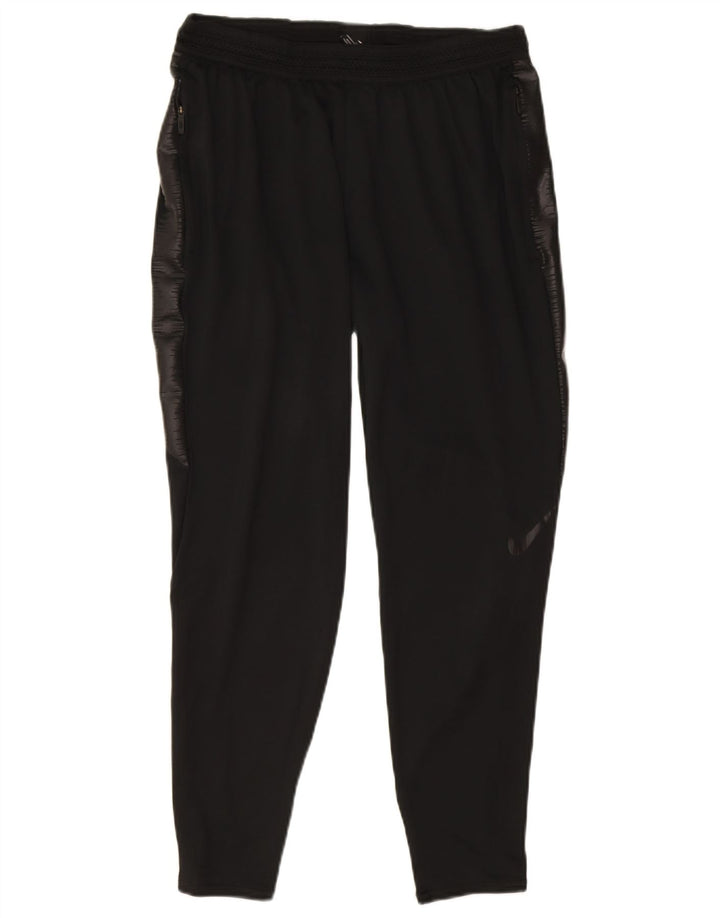 Damskie spodnie dresowe Nike Dri Fit UK 12, średni czarny poliester