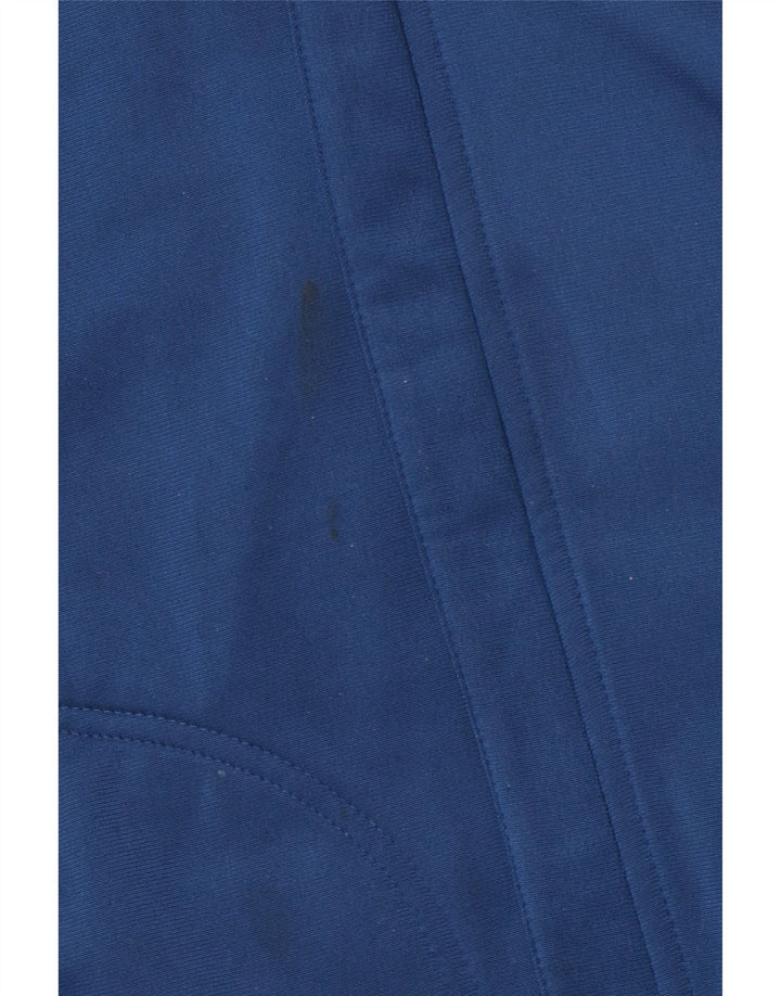 DIADORA Męska kurtka dresowa UK 40, duży niebieski poliester z blokami kolorów