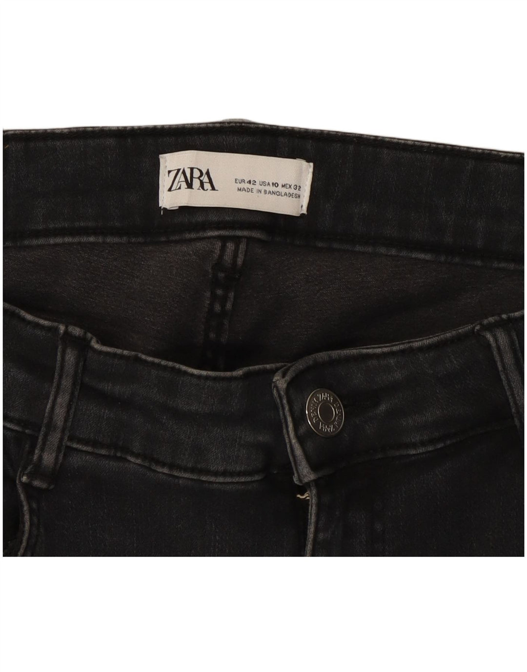 Dżinsy damskie Zara EU 42 Large W32 L26 czarne