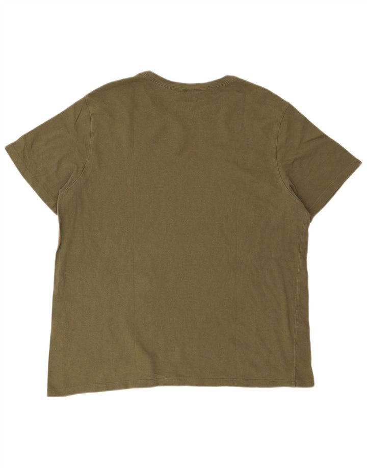 Męska standardowa koszulka Levi's Top XL, bawełna khaki
