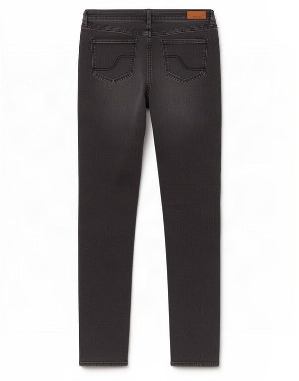 Damskie jeansy slim Fat Face UK 12 Medium W30 L29 Szare