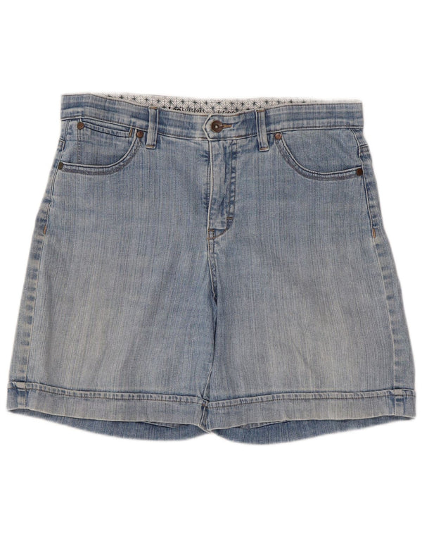 Damskie spodenki jeansowe Lee US 12 Large W34, niebieska bawełna