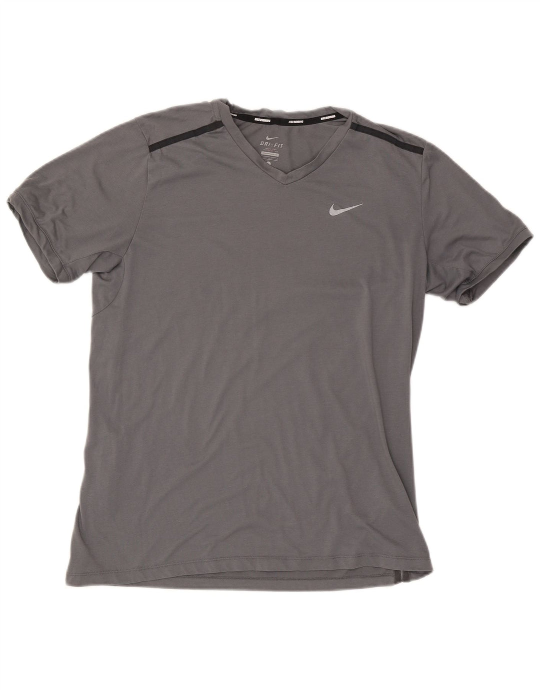 Męski T-shirt Nike, duży, szary, poliester