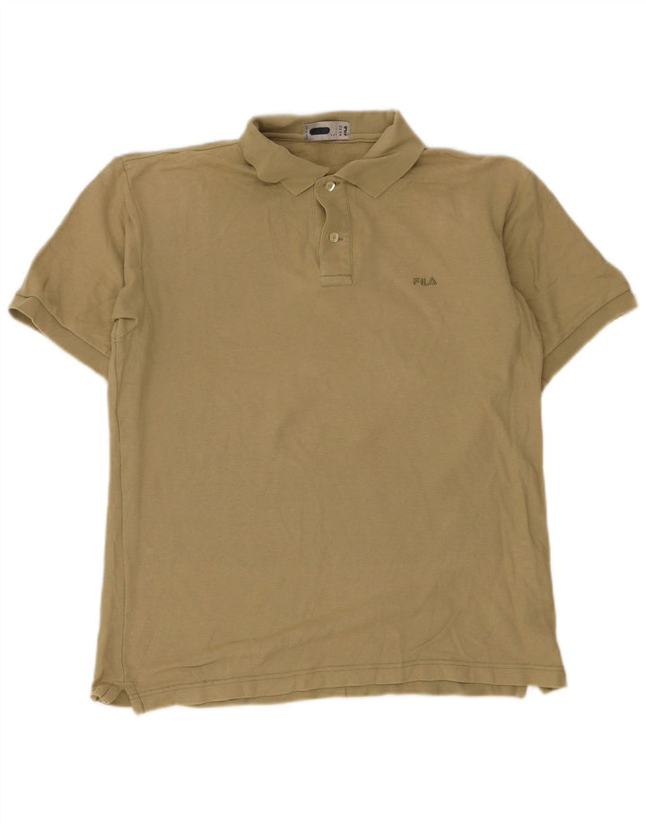Męska koszulka polo Fila, kolor khaki