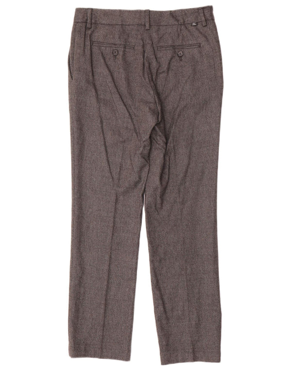 Spodnie garniturowe damskie Cerruti 1881 IT 40 Small W28 L26 Szara wiskoza