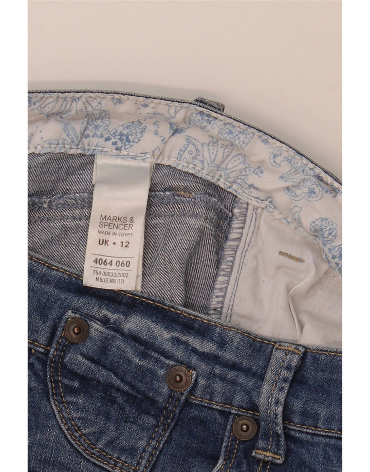 Męskie spodenki jeansowe Marks & Spencer UK 12 Medium W32, niebieskie, bawełniane