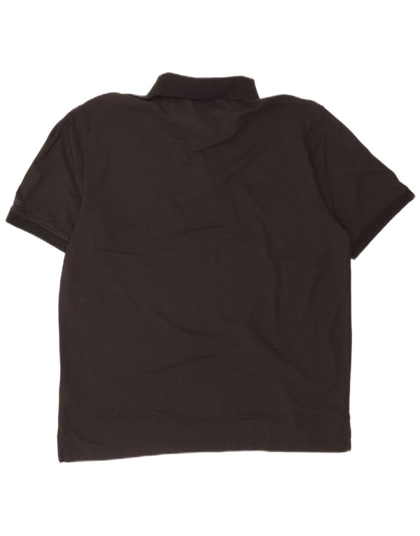 Męska koszulka polo XL Izod, czarna, bawełniana