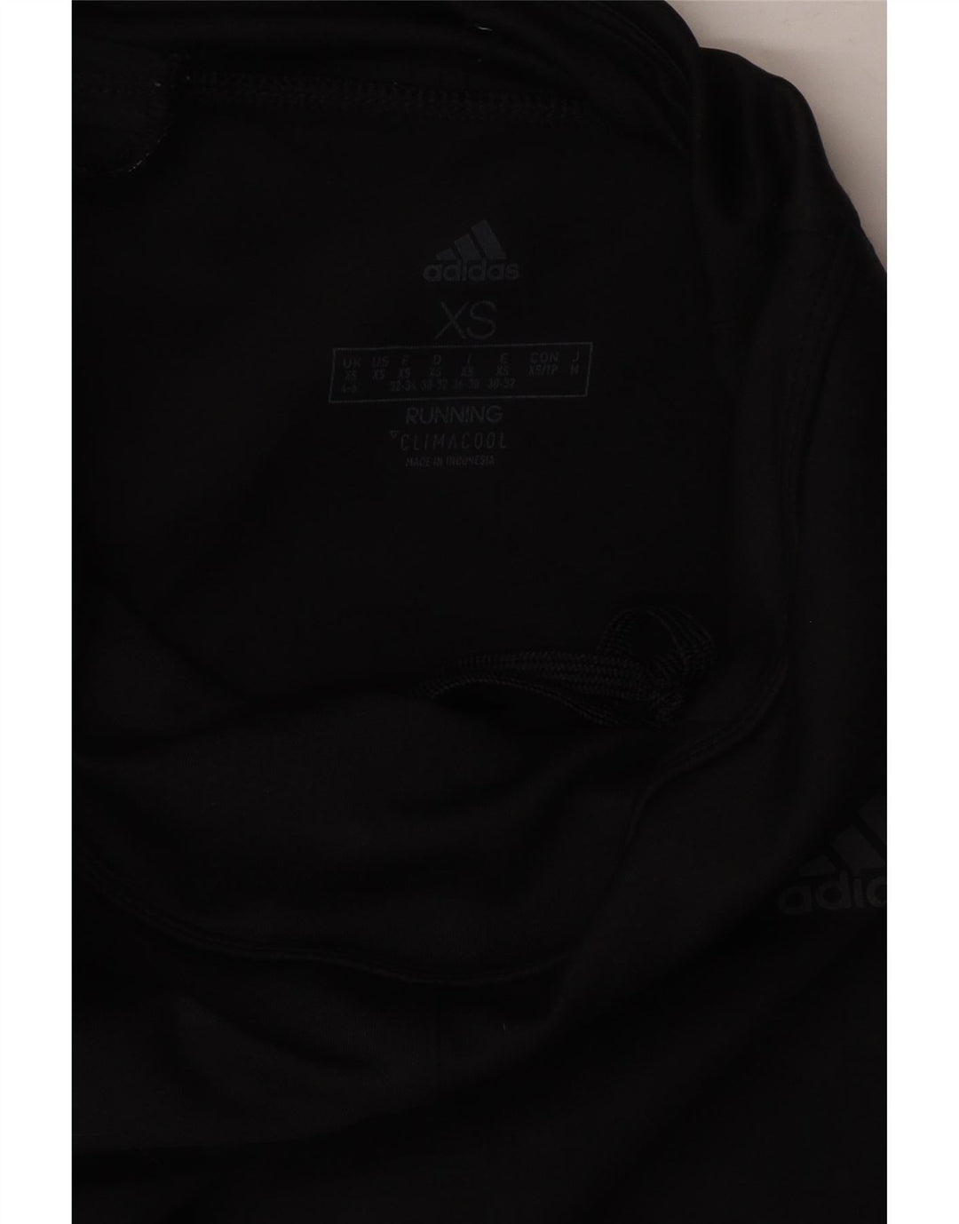 ADIDAS Womens Leggings UK 4/6 XS  Black Vintage Adidas and Second-Hand Adidas from Messina Hembry 