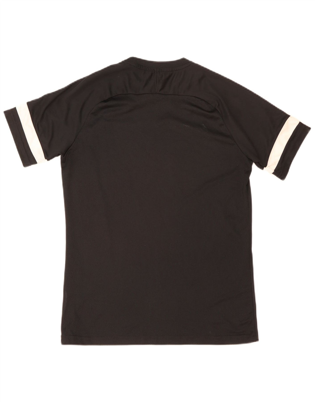 Męski T-shirt Nike Dri Fit Top, średni czarny poliester z blokami kolorów
