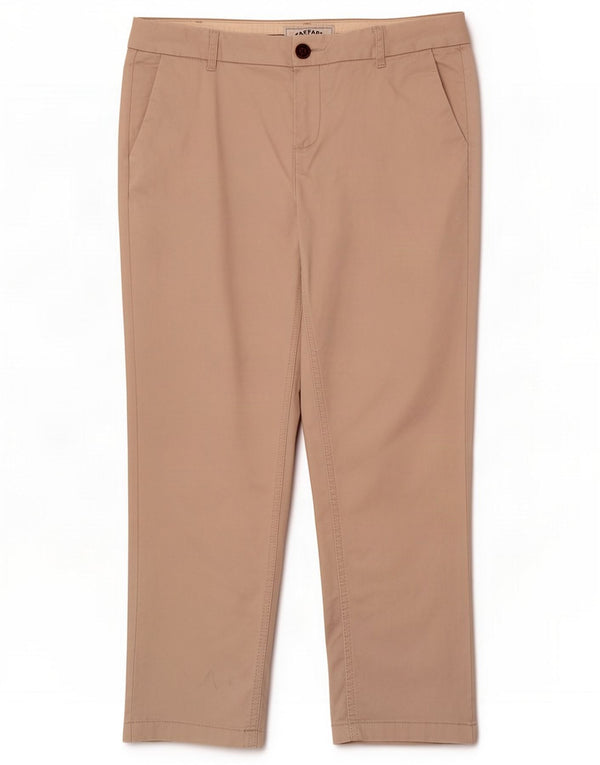 Krótkie spodnie chino damskie Fat Face UK 12 Medium W30 L25 beżowa bawełna