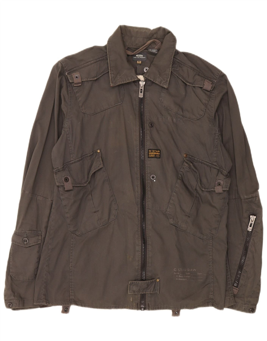 Męska kurtka użytkowa G-Star UK 42 XL, bawełniana khaki