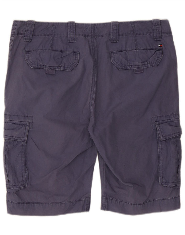 Męskie spodenki cargo Tommy Hilfiger W33 Średni granatowy, bawełniany