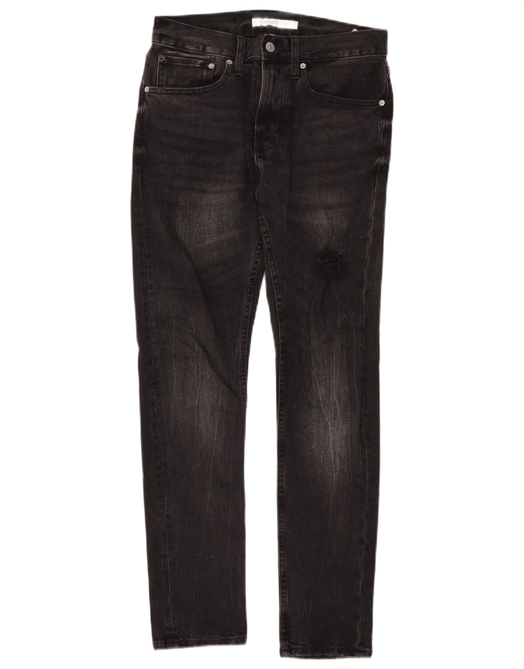 Męskie jeansy Calvin Klein W29 L32 Czarne bawełniane