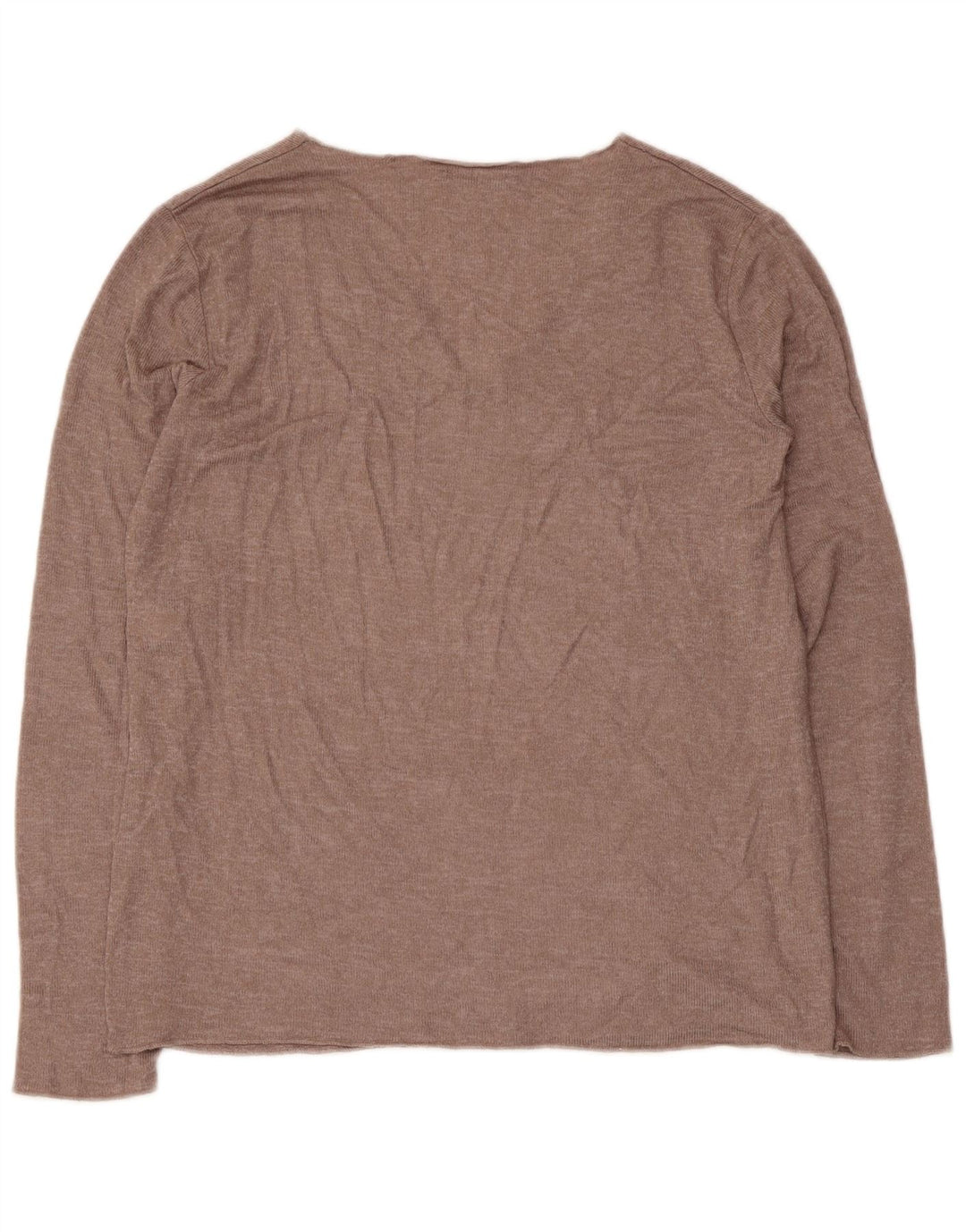 Bluzka damska Zara Top UK 14 Large Brown Wiskoza