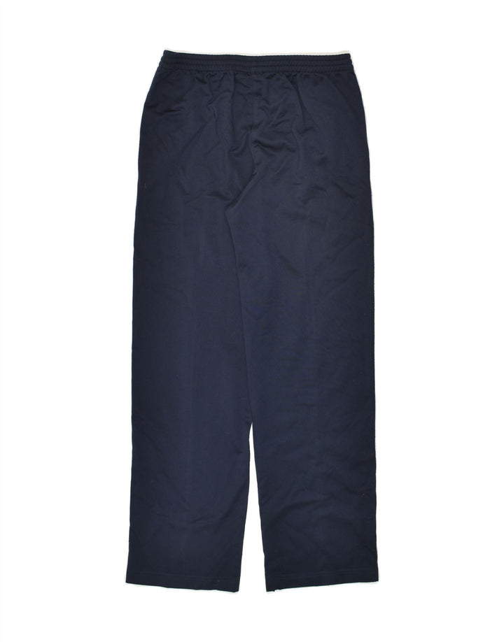 CHAMPION Boys Tracksuit Trousers 11-12 Years Large Navy Blue Polyester | Vintage Champion | Thrift | Second-Hand Champion | Used Clothing | Messina Hembry 
