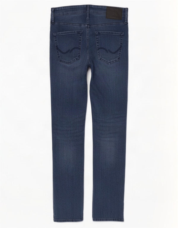 Męskie jeansy Jack & Jones GLENN Slim W29 L30 Granatowa bawełna