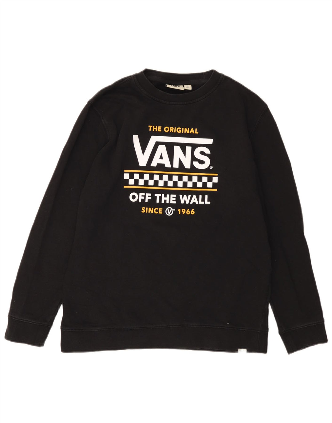 Damski sweter VANS Off The Wall Graphic, brytyjski 18 XL, czarny, bawełniany