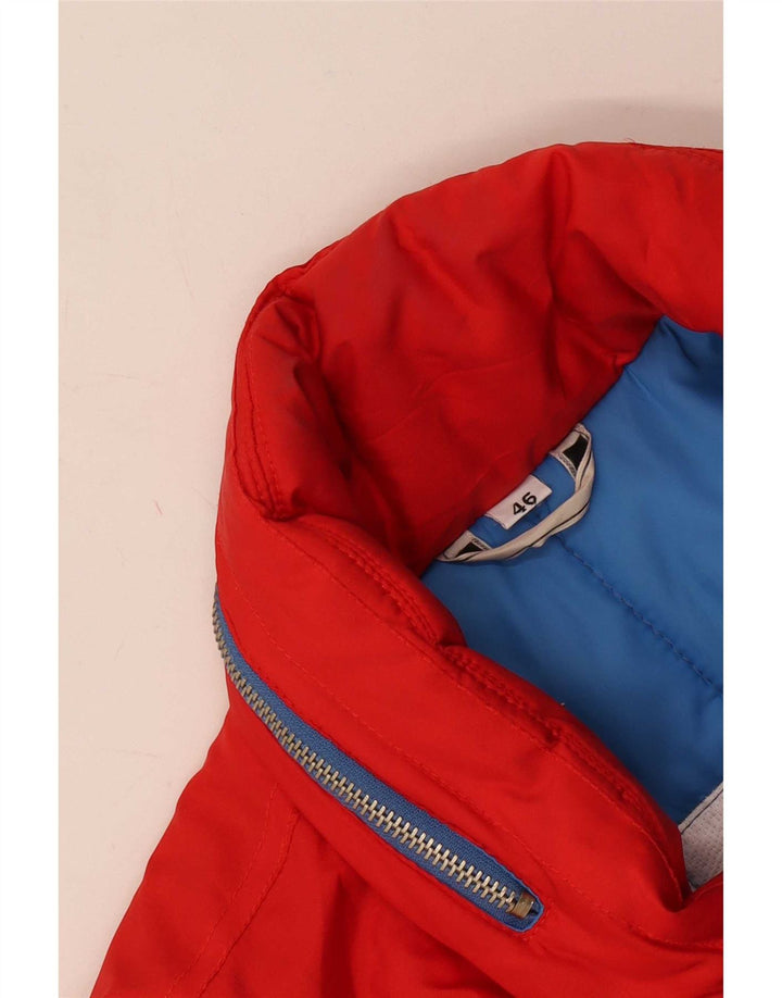 Męska kurtka narciarska z kapturem Brunik IT 46 Small Red Polyester