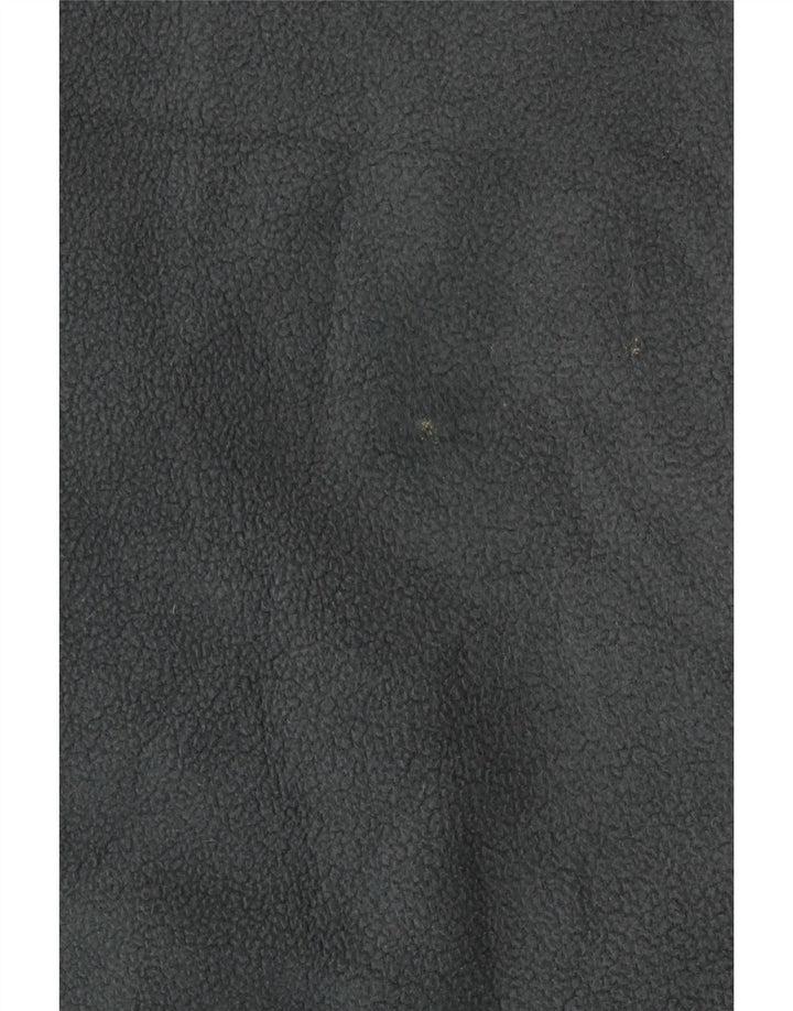 Męski sweter polarowy VINTAGE XL, szary, z blokami kolorów, w stylu vintage