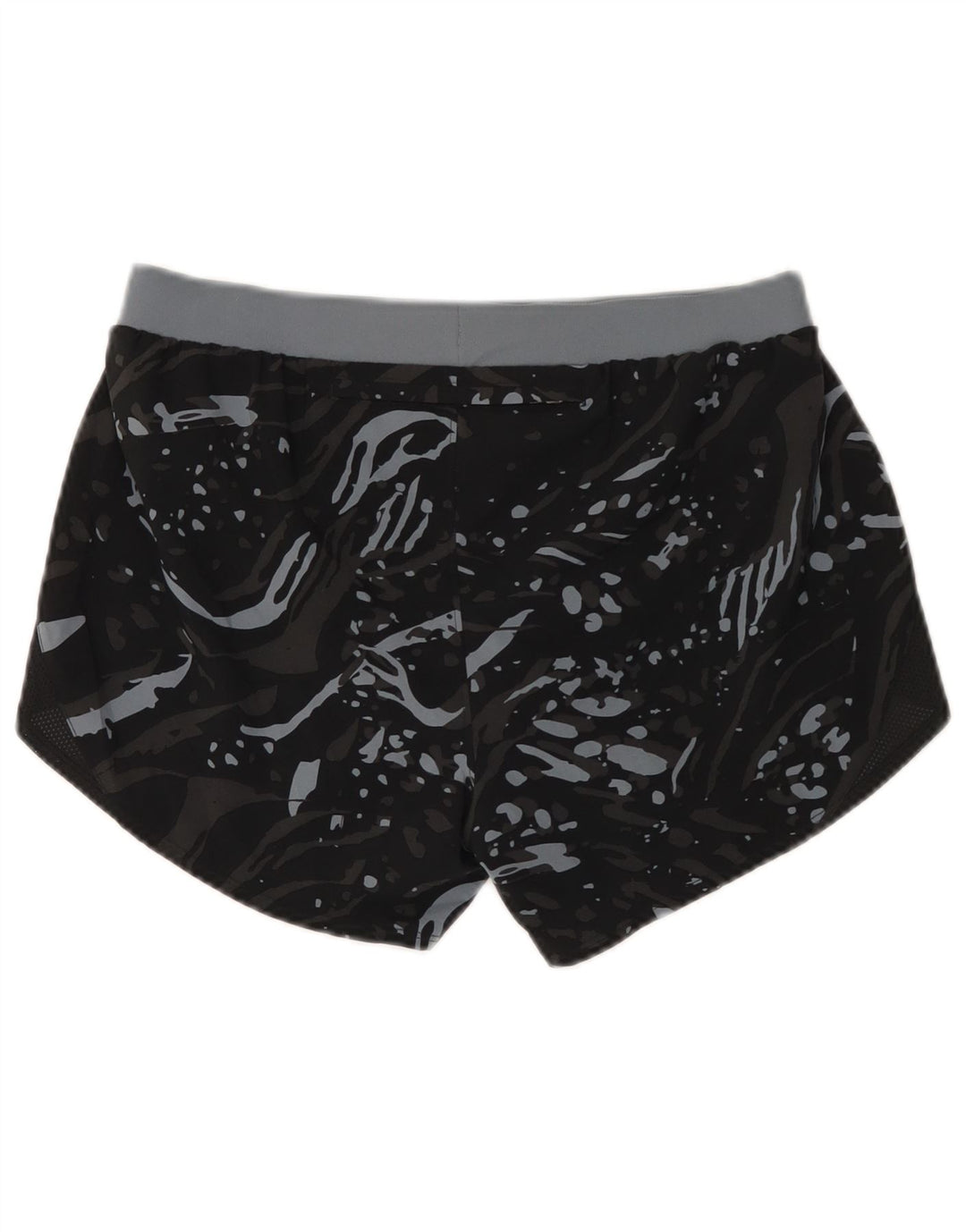Damskie spodenki sportowe Under Armour UK 14, średnie czarne, poliestrowe w cętki