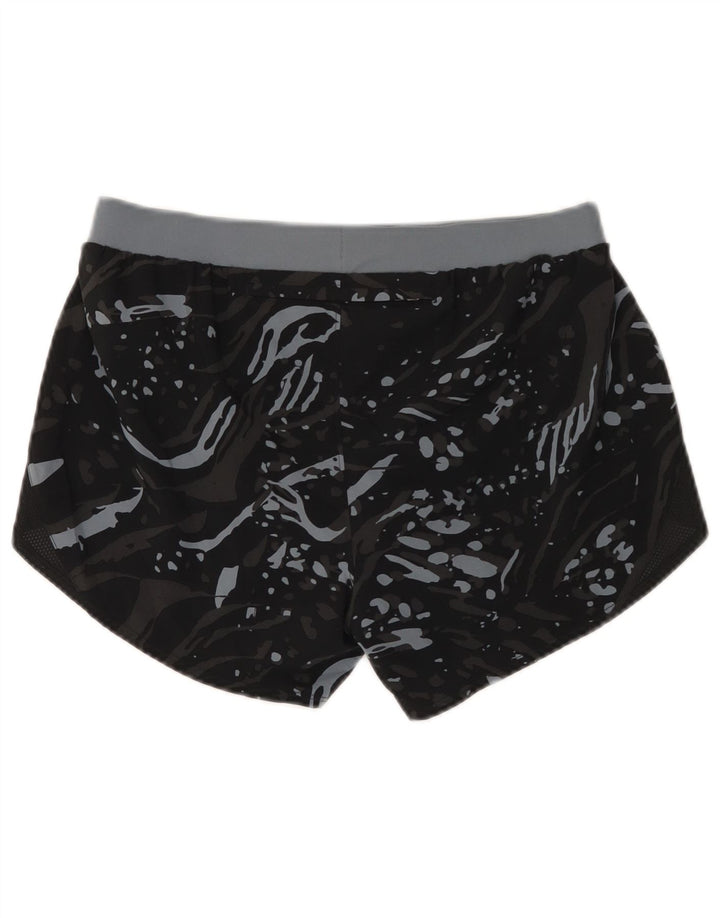 Damskie spodenki sportowe Under Armour UK 14, średnie czarne, poliestrowe w cętki