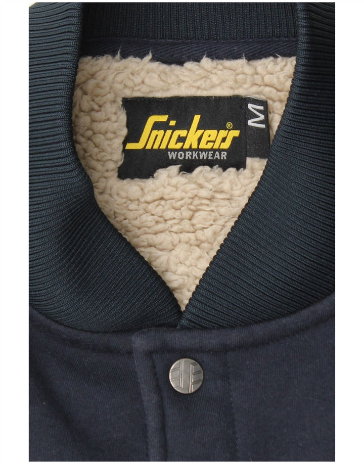 Kurtka męska SNICKERS Sherpa Varsity UK 38, średnia, granatowa, bawełniana