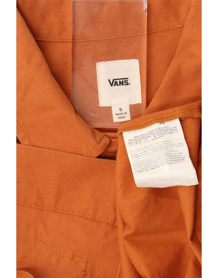 Damska kurtka bomberka Vans Crop Oversize UK 10, mała, pomarańczowa, bawełniana