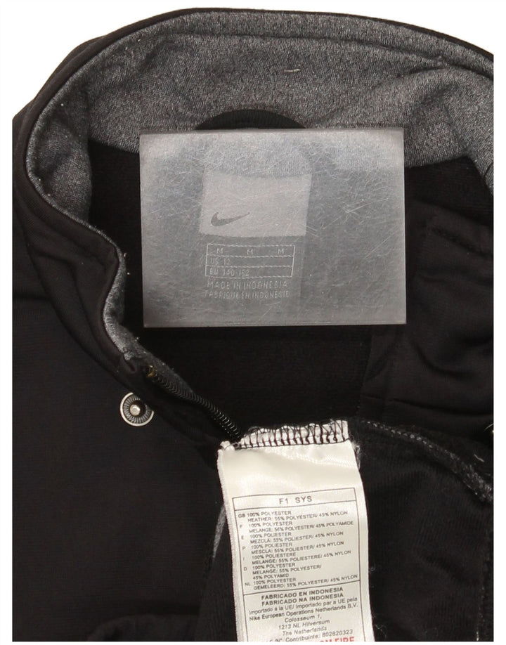 Chłopięca bluza dresowa Nike 10-11 lat, średnia czarna, z blokami kolorów