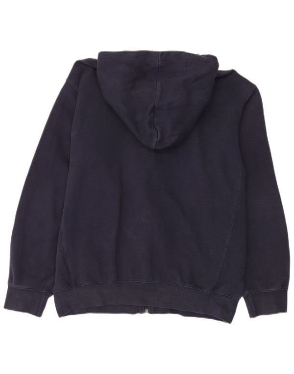 Męski sweter z kapturem i zamkiem błyskawicznym Nike UK 42/44, duży, granatowy, bawełniany