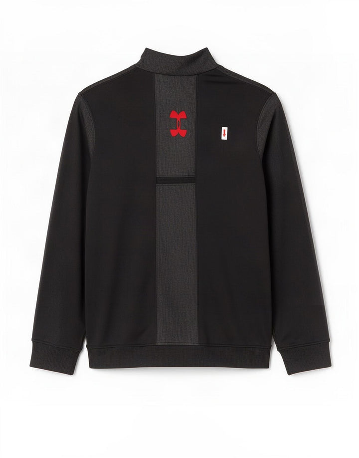 Męski sweter Under Armour Cold Gear, mały, czarny, z blokami kolorów